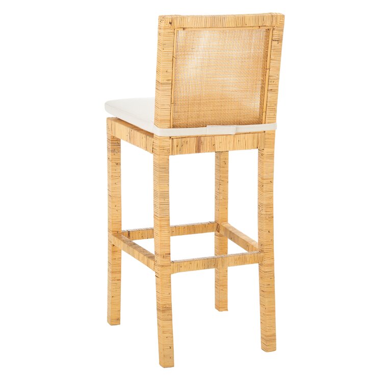 Fortunata solid wood bar best sale stool birch lane heritage